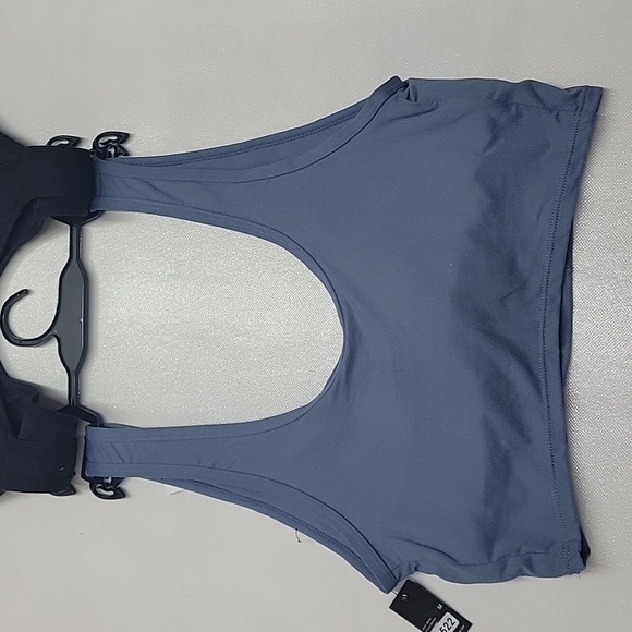 Steve Madden Women's Blue and Black Sports Bras - Picture 4 of 6